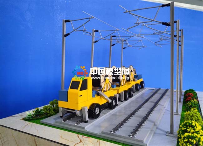 鐵路電氣化施工裝備模型