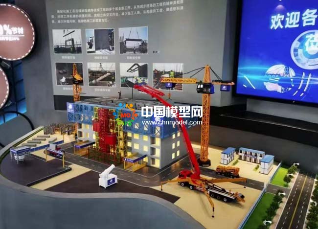 建筑裝配化施工沙盤模型