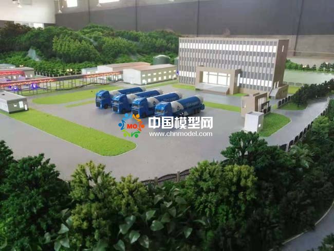 天然氣接收站沙盤(pán)模型