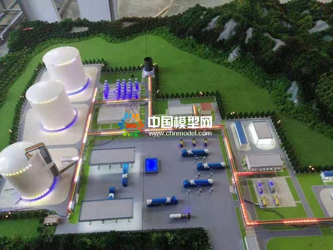 天然氣接收站沙盤(pán)模型