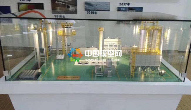 廢砂再生砂生產(chǎn)線模型