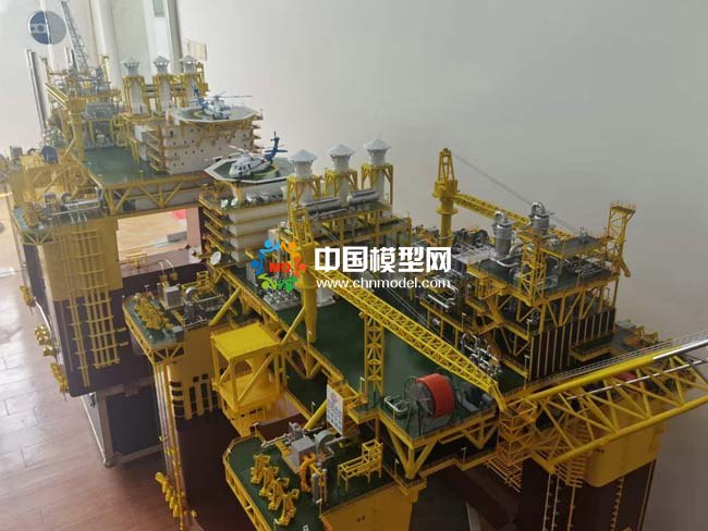 海上作業(yè)平臺模型