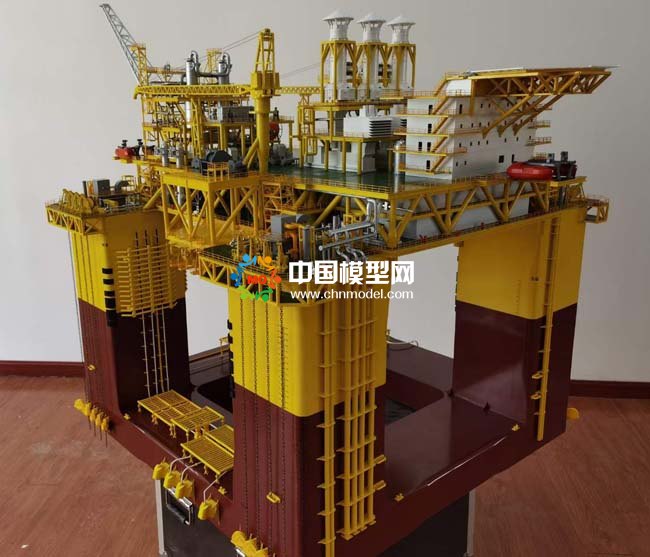 海上作業(yè)平臺模型