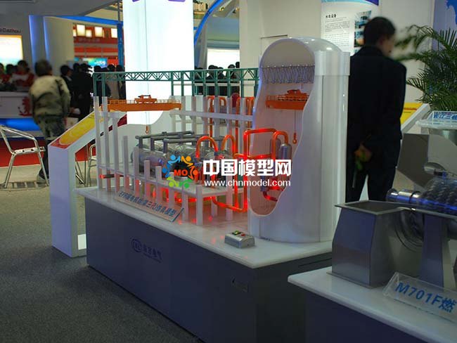 核電站仿真模型