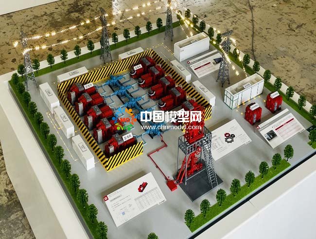 液壓泵設(shè)備沙盤(pán)模型