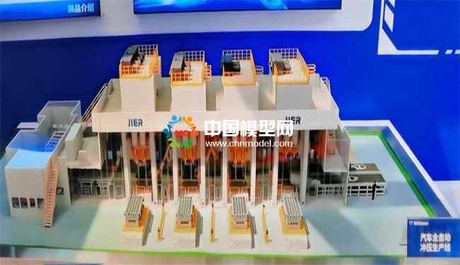 汽車(chē)全自動(dòng)沖壓生產(chǎn)線模型