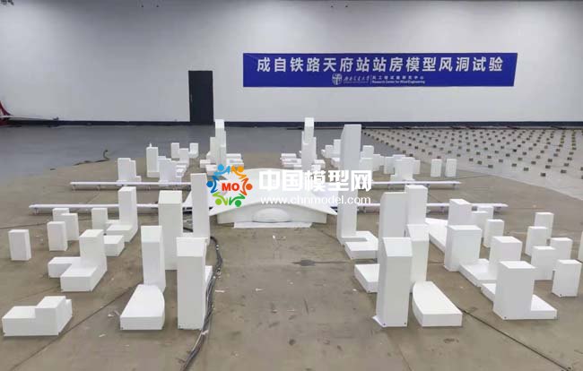 鐵路站房風(fēng)洞試驗?zāi)Ｐ? align=