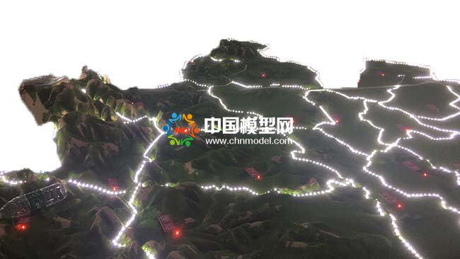 天然氣管道沙盤(pán)模型