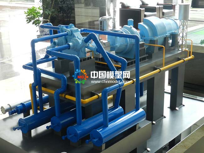 發(fā)電氣輪機模型