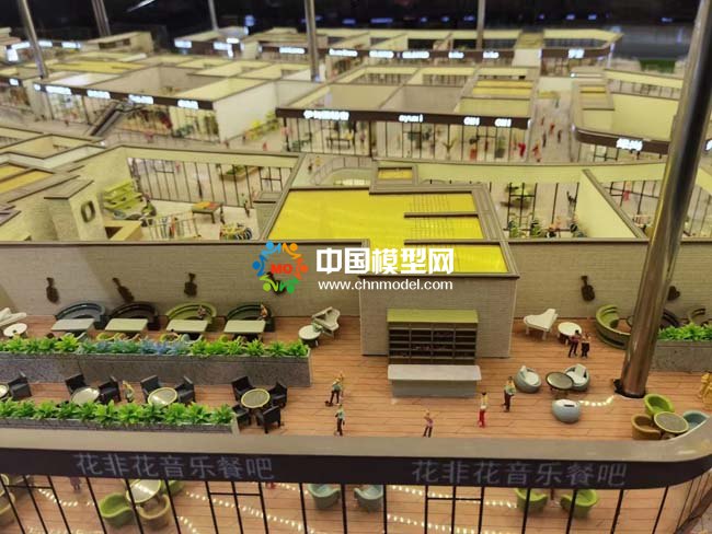 商場升降沙盤模型