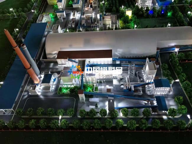 智慧化工廠沙盤模型