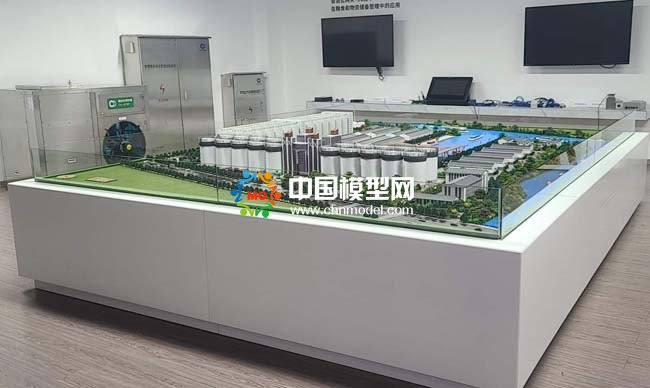 糧庫糧倉沙盤模型