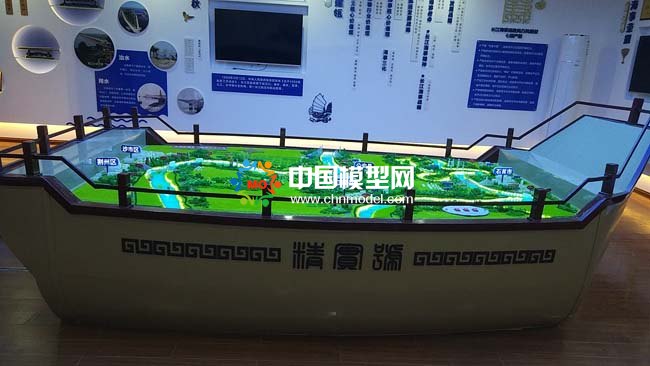 長(zhǎng)江海事沙盤模型