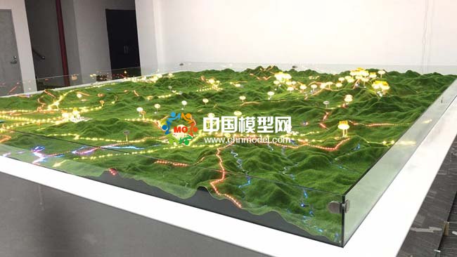 地質(zhì)公園沙盤模型