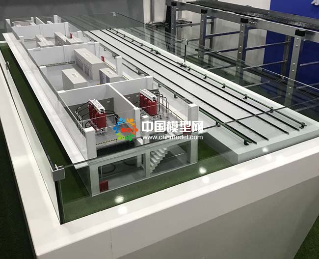 牽引變電站沙盤模型