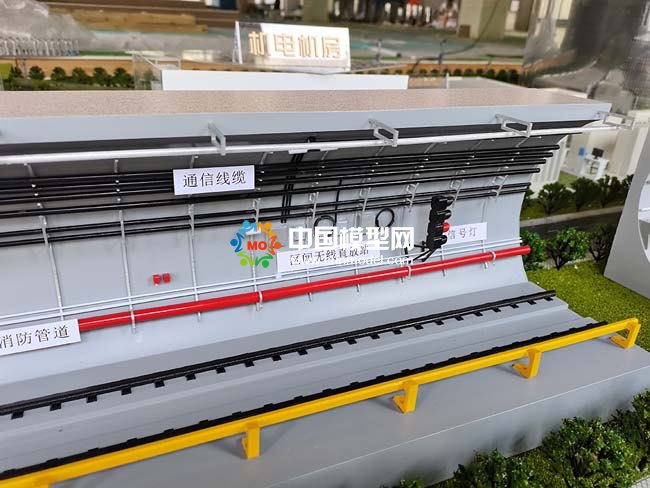 城市軌道交通通信系統(tǒng)沙盤模型