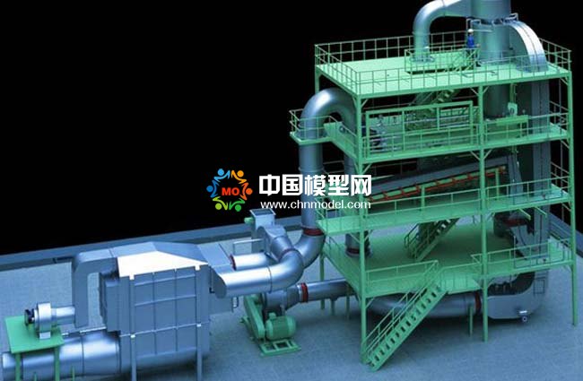 工業(yè)環(huán)保除塵設備模型