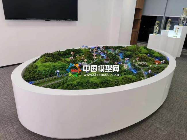 長(zhǎng)白山景區(qū)沙盤(pán)模型