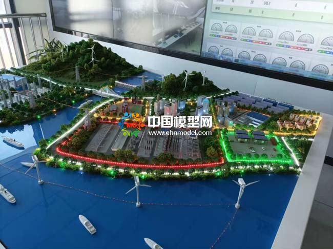 風(fēng)光資源儲(chǔ)備新能源產(chǎn)業(yè)沙盤模型