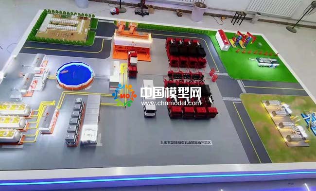 油田裝備制造沙盤(pán)模型