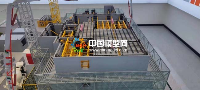 PC裝配式建筑施工工藝流程沙盤(pán)模型