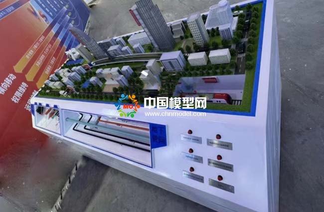 城市生命線工程安全運(yùn)行監(jiān)測(cè)沙盤(pán)模型