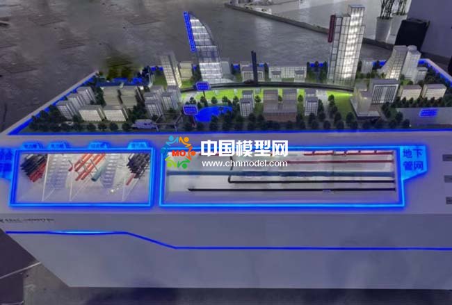 城市生命線工程安全運(yùn)行監(jiān)測(cè)沙盤(pán)模型