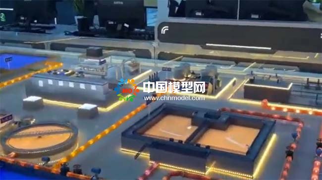 物聯(lián)網(wǎng)水廠工藝展示沙盤模型