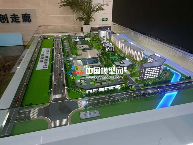 長三角智慧檔案產(chǎn)業(yè)園沙盤模型