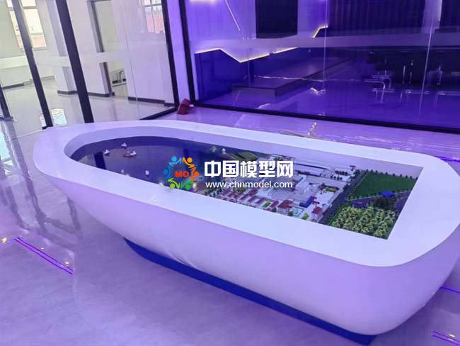 水產(chǎn)育苗場(chǎng)沙盤(pán)模型