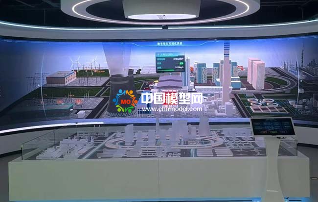 工控安全數(shù)字孿生平臺沙盤模型