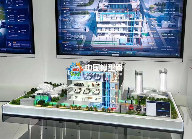 智慧園區(qū)設(shè)施管理沙盤模型