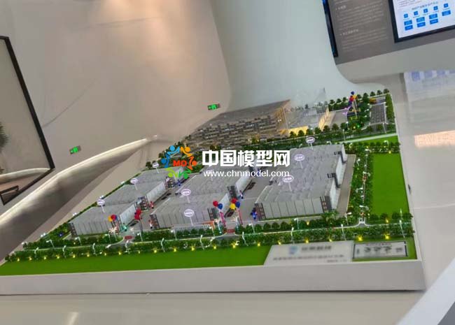 智慧倉(cāng)物流園沙盤(pán)模型