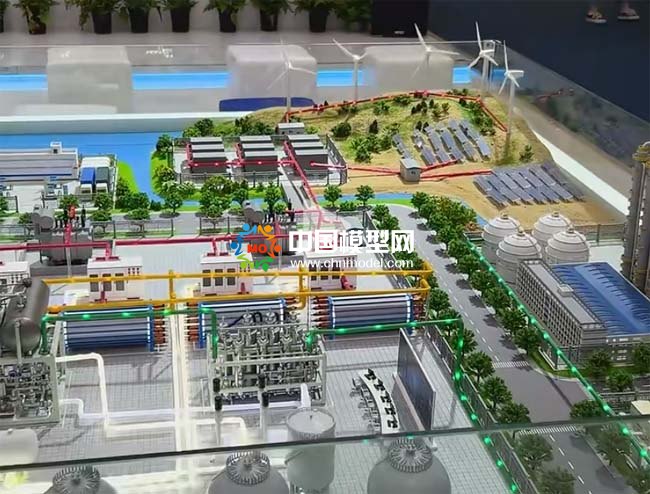 可再生能源制氫沙盤(pán)模型