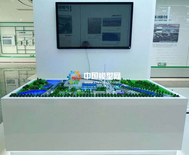 焚燒熱解氣化處置工藝沙盤(pán)模型