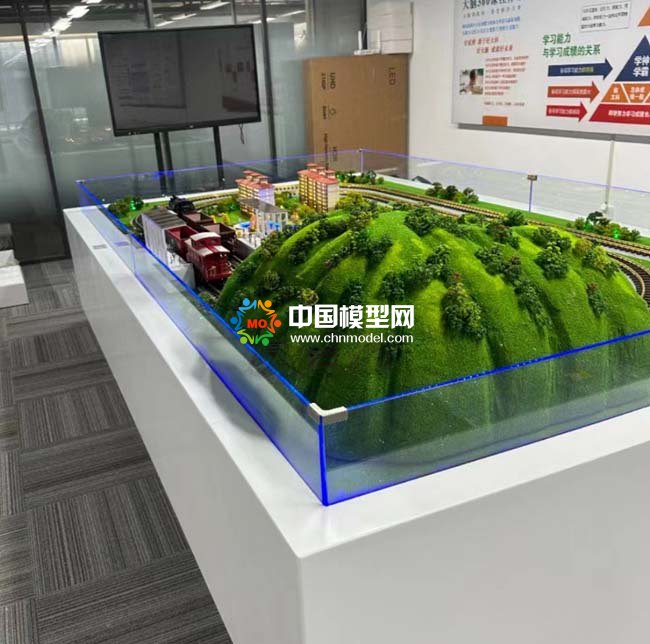 隧道交通沙盤模型
