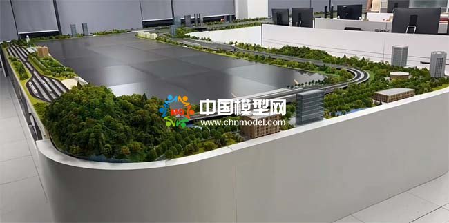 同濟(jì)大學(xué)軌道交通教學(xué)沙盤模型