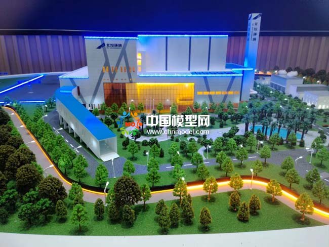 環(huán)衛(wèi)固廢處理沙盤模型