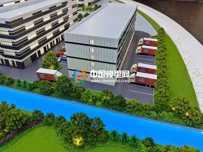 現(xiàn)代化農(nóng)產(chǎn)品深加工企業(yè)沙盤模型