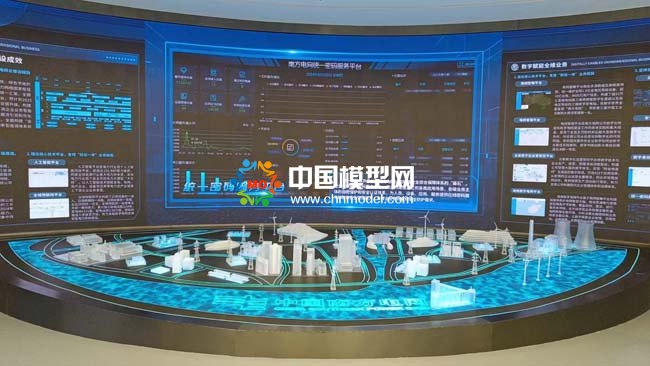 南方電網(wǎng)統(tǒng)一密碼服務(wù)平臺沙盤模型