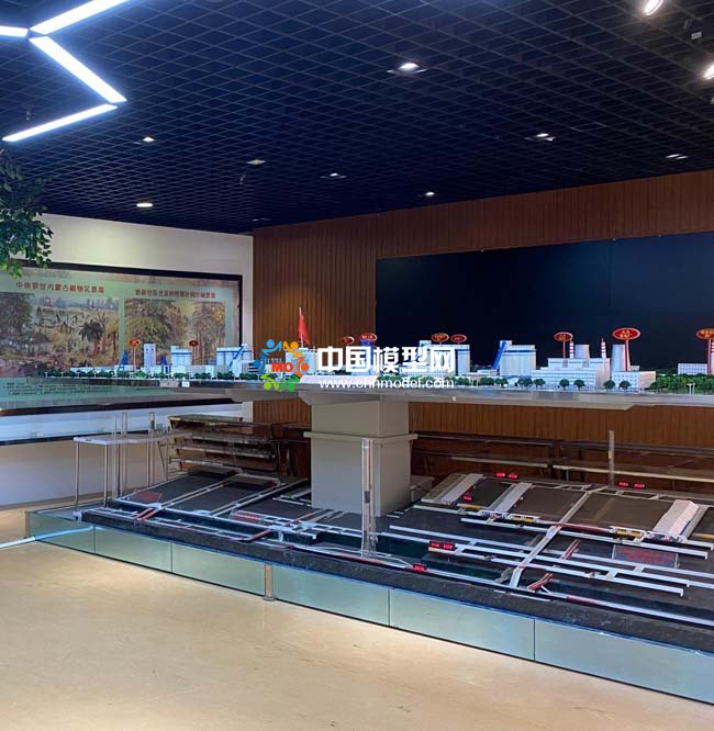 綠色礦山綜合系統(tǒng)沙盤模型