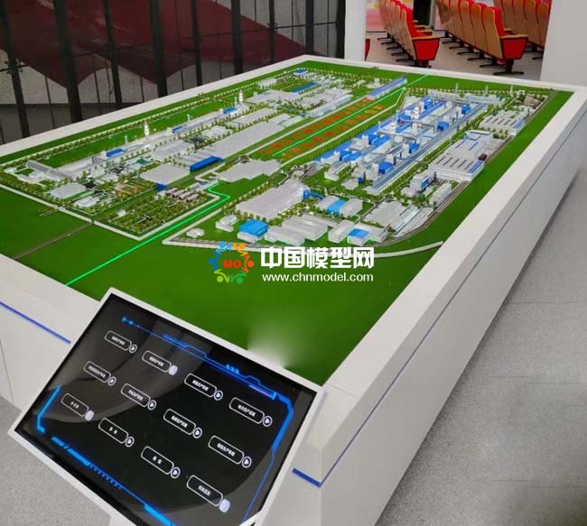 企業(yè)展廳多媒體互動沙盤模型