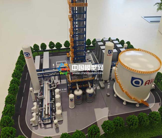 液化氣體裝備沙盤模型