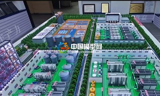 智匯協(xié)同水生態(tài)凈界系統(tǒng)沙盤模型