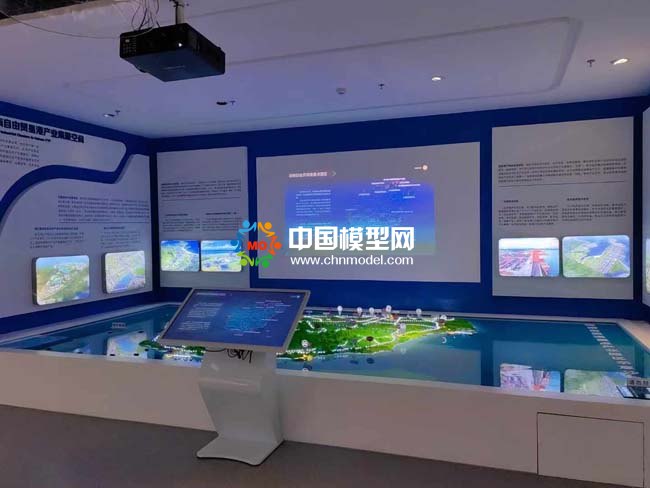 海南省產(chǎn)業(yè)布局沙盤(pán)模型