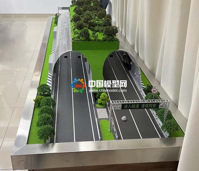 隧道模型，隧道工程沙盤模型，隧道施工沙盤模型