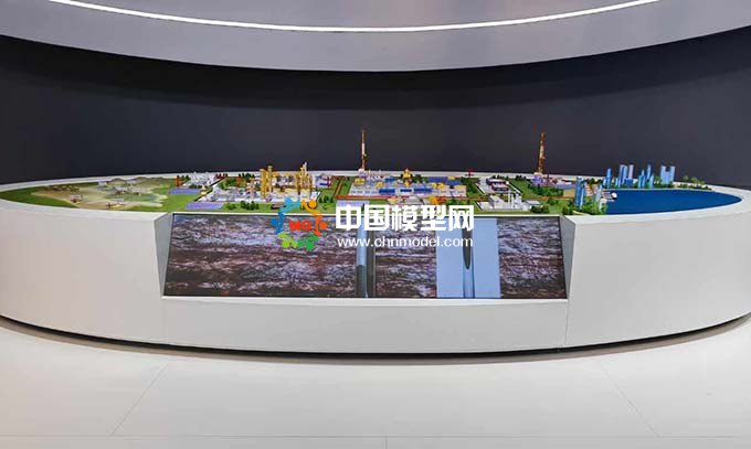 油田環(huán)保安全監(jiān)測預警沙盤模型