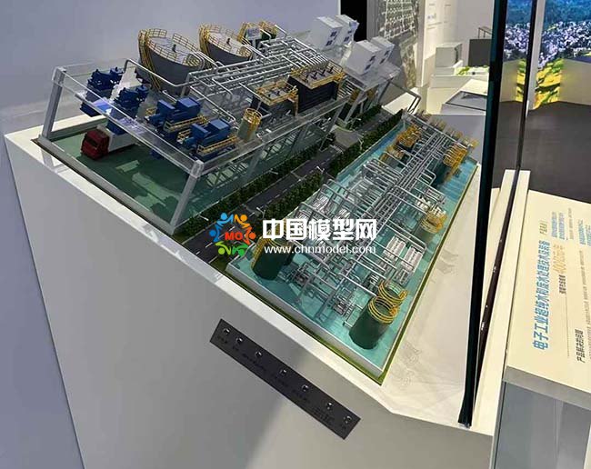 電子工業(yè)超純水和廢水處理技術機裝備模型