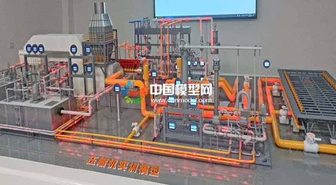 壓縮機(jī)實(shí)訓(xùn)模型沙盤(pán)模型,工業(yè)技能提升的智慧鑰匙