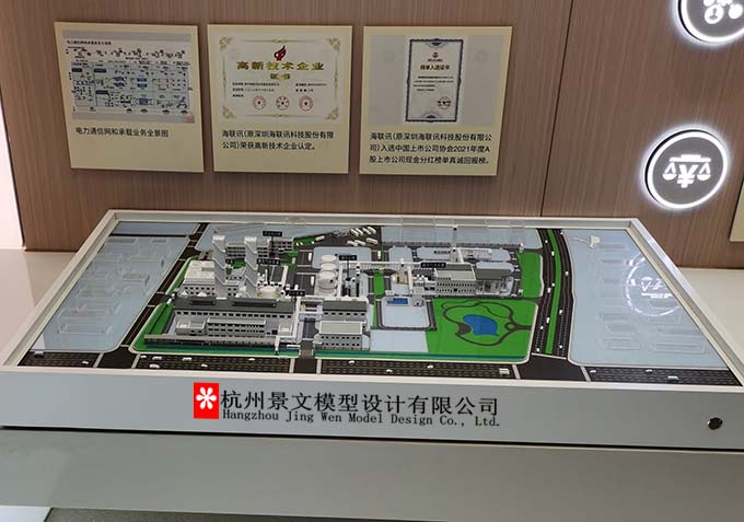 空分設(shè)備沙盤模型，特種氣體沙盤模型